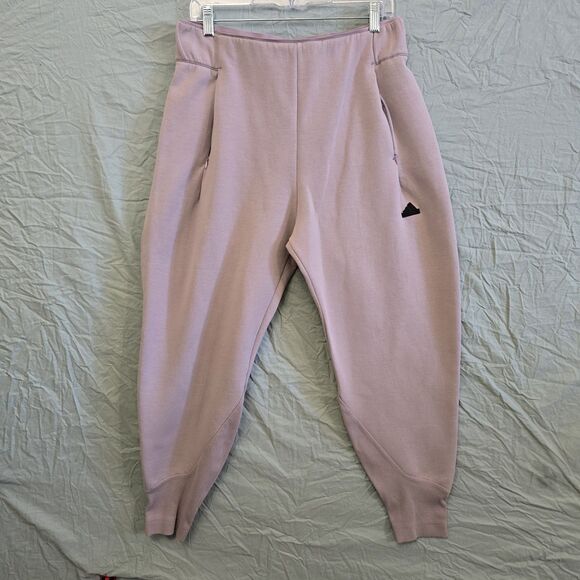adidas Pants - Adidas Jogger Pants Large ZNE Woven Pants Joggers Purple High Waist Trackpants